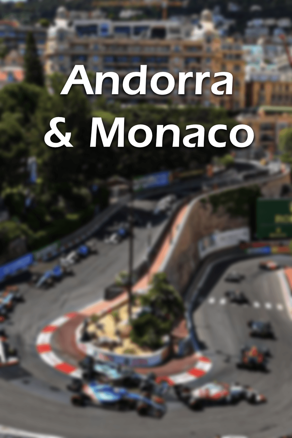Andorra & Monaco poster