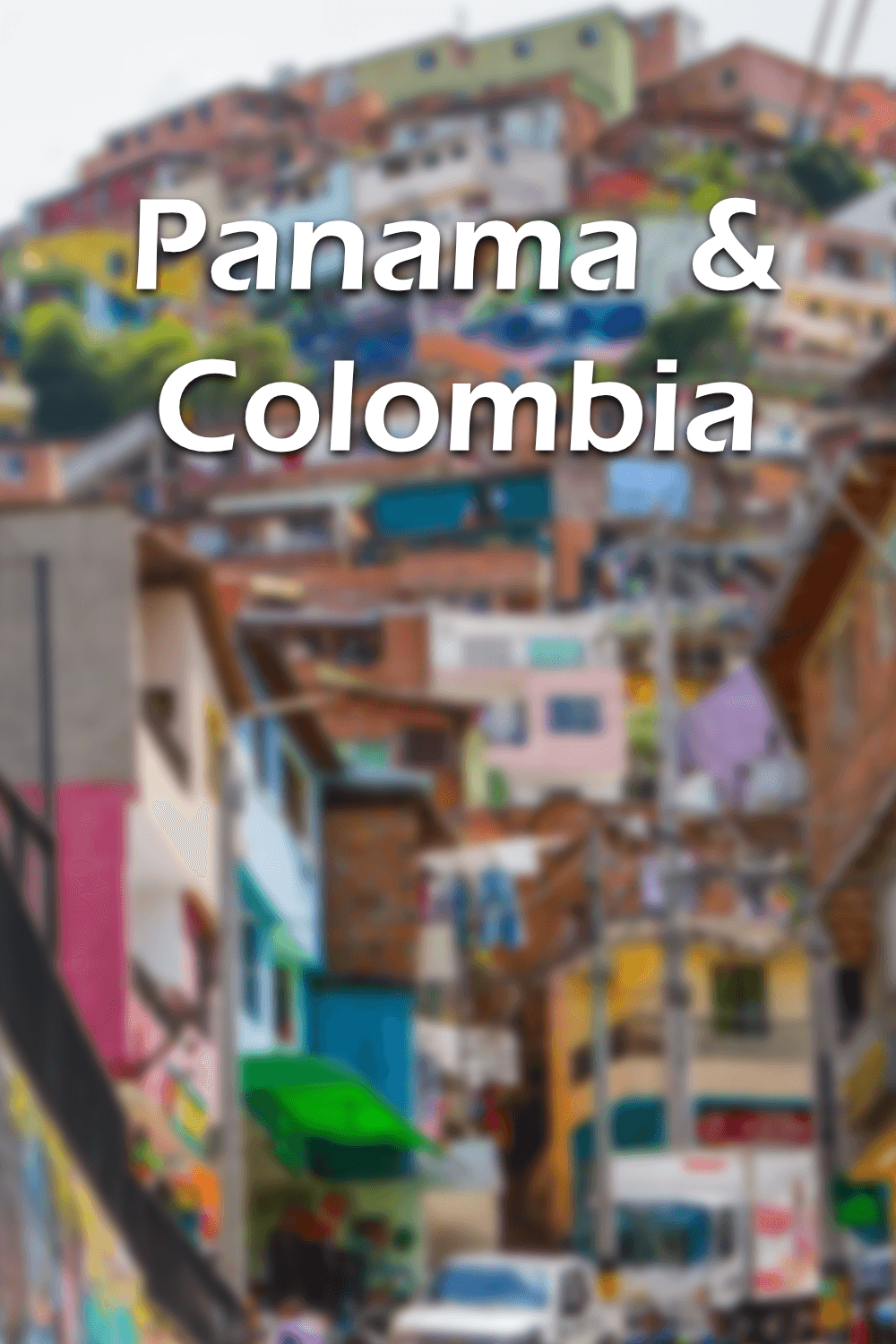 Panama & Colombia poster